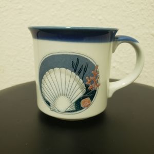 Vintage Shell Mug  Coffee Mug Tea Cup